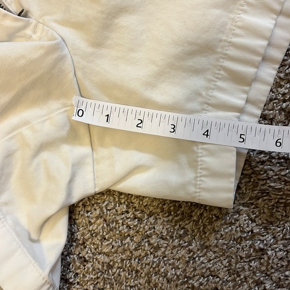 JCrew 100% cotton chino white womans shorts size 8 - Picture 7 of 7